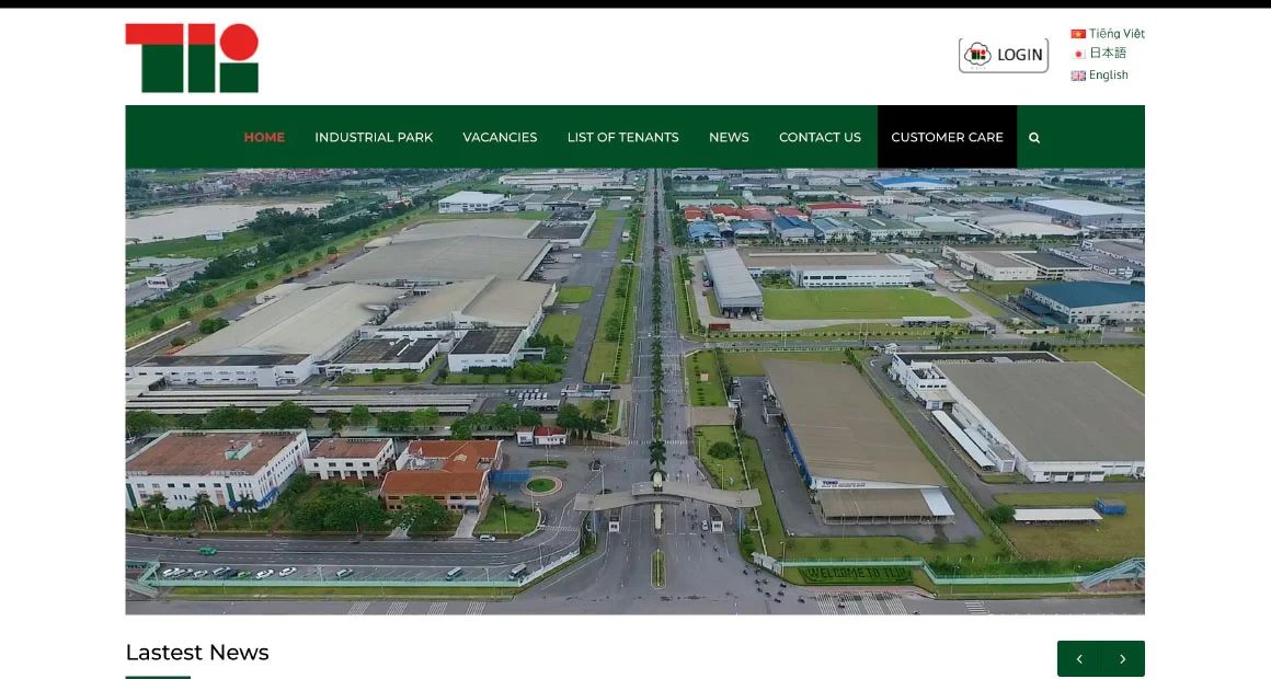 Special website